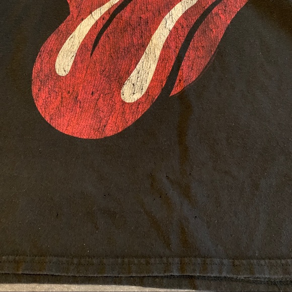 Vintage Rolling Stones logo T shirt - Picture 5 of 5
